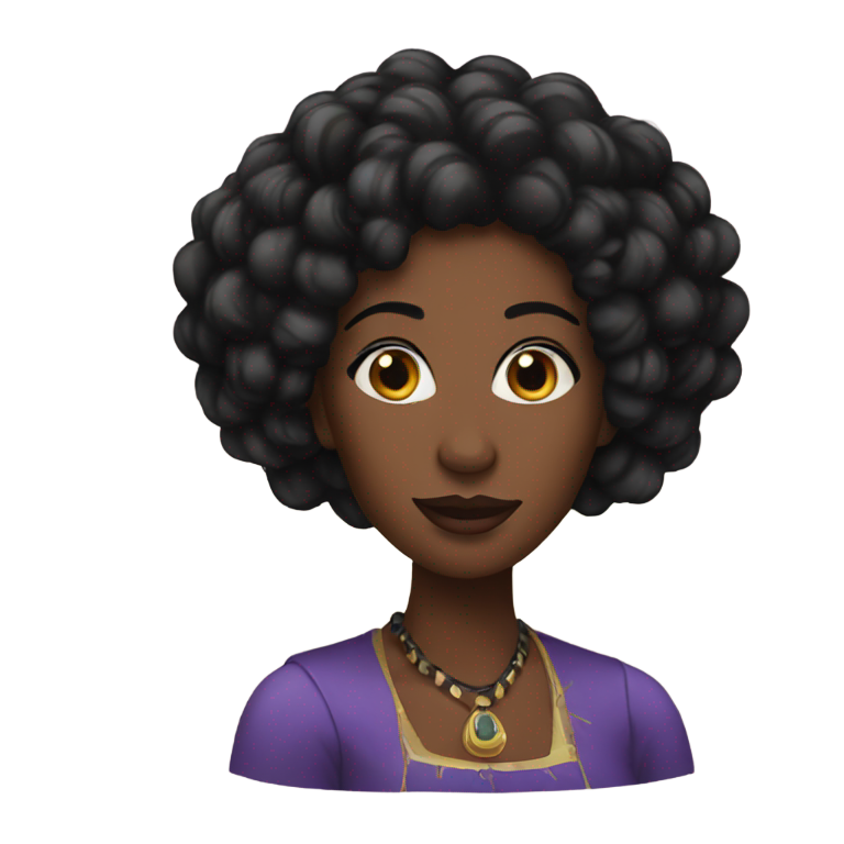genmoji : Reine noire
