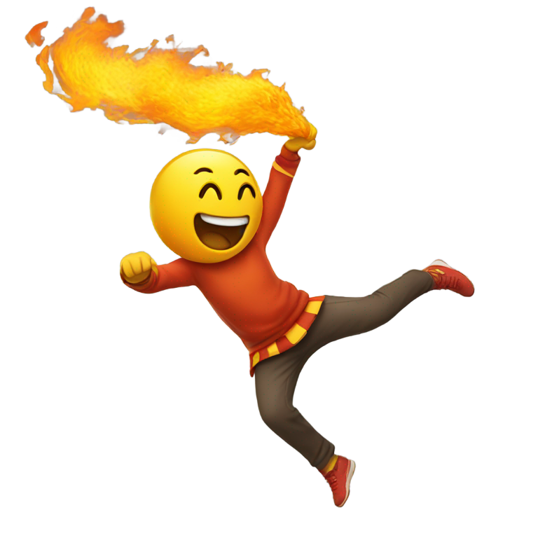 genmoji：角色下跳火