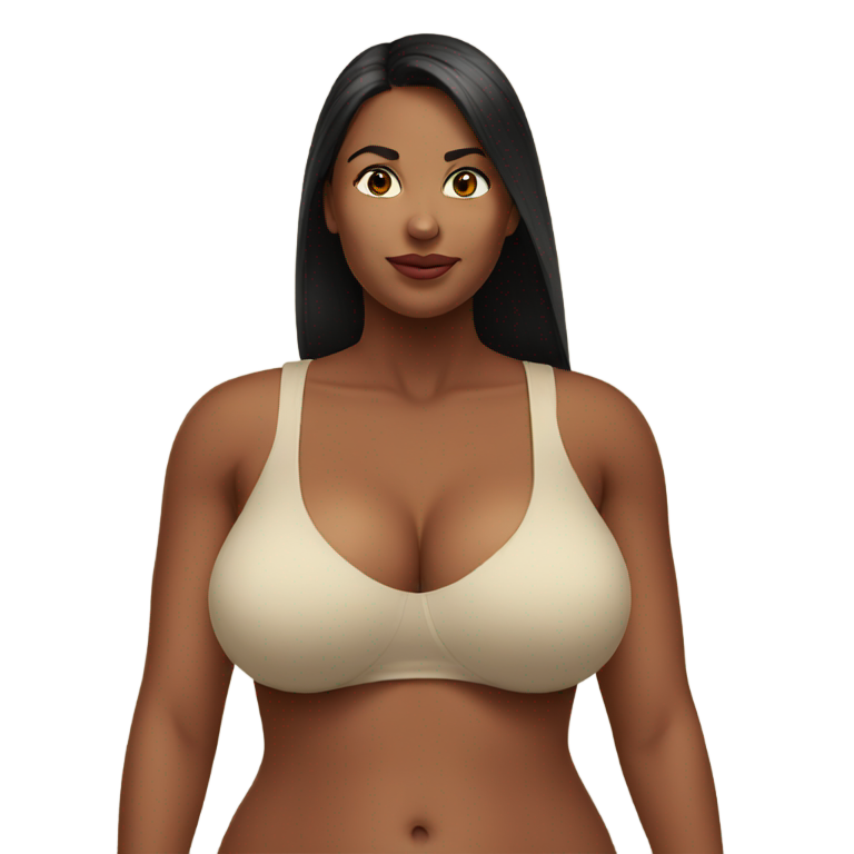 genmoji: Big tits woman