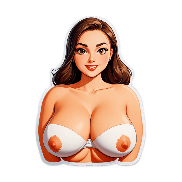 絵文字：巨乳