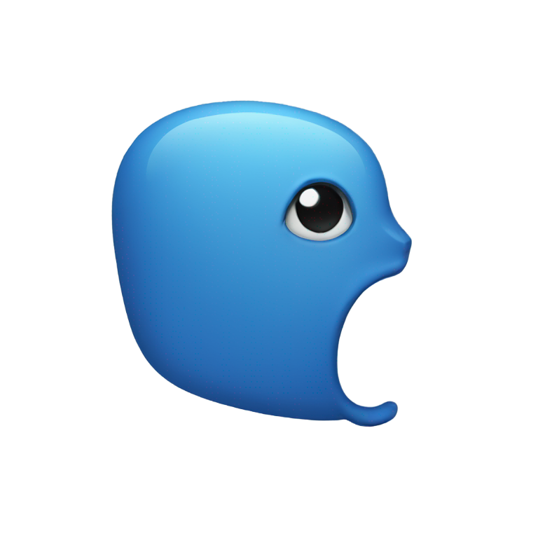 絵文字：青