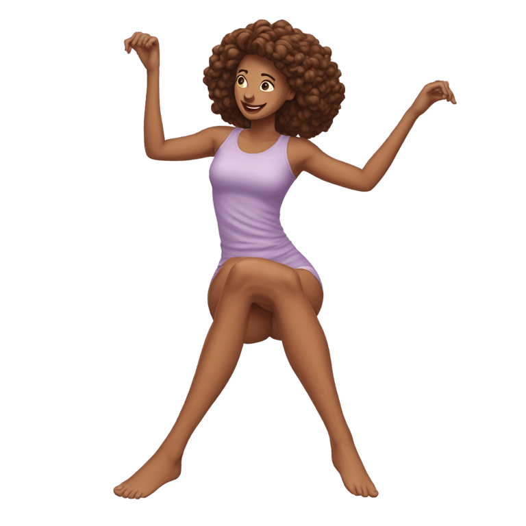genmoji：女人张开双腿
