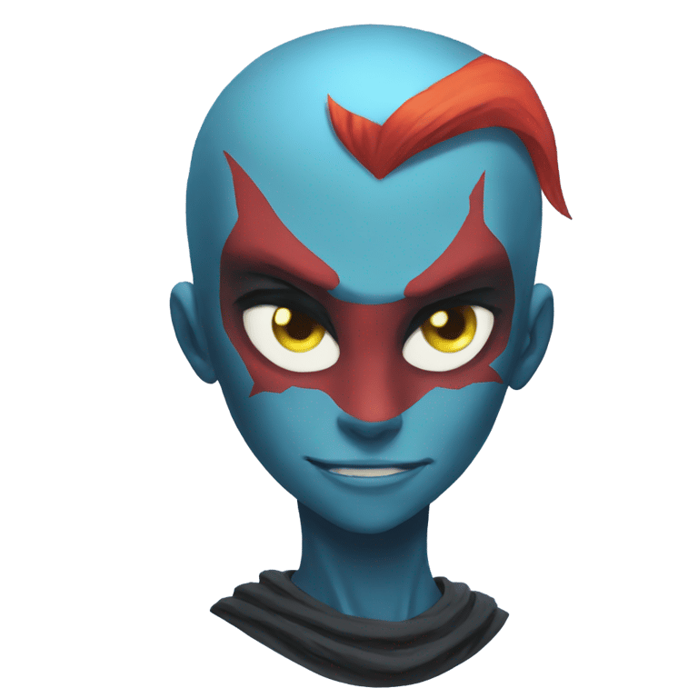 genmoji：安达因  Undertale