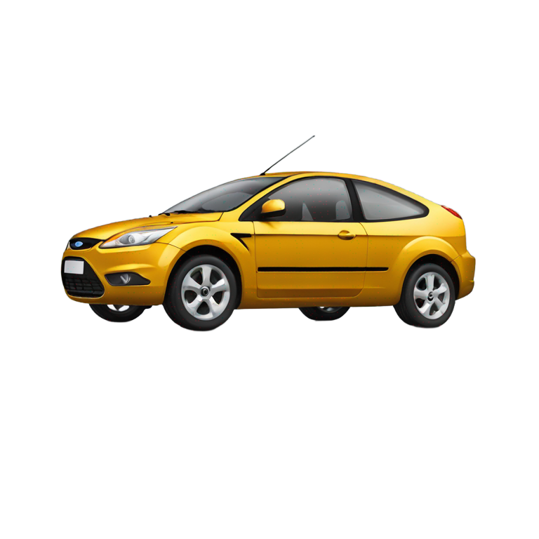 genmoji：黑色福特福克斯MK2.5表情符号

2009款Mark 2