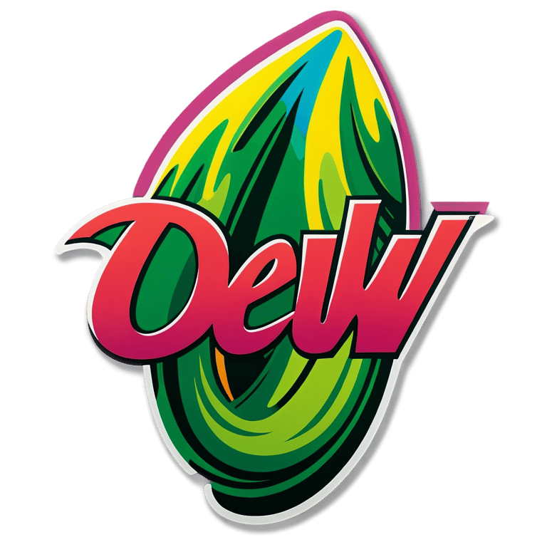 genmoji: Rainbow Mountain Dew