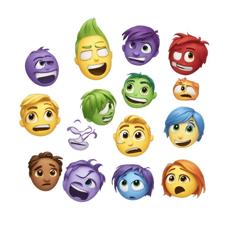 genmoji: Inside Out Emotions