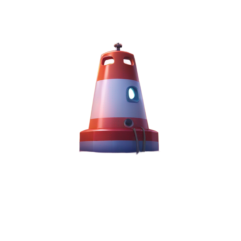 絵文字：buoy in sea with sparkles