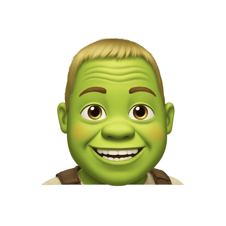 genmoji：患有唐氏综合症的史莱克
