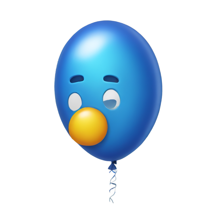 genmoji : tête de ballon