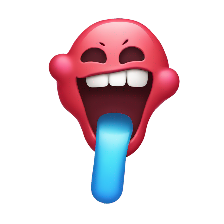 genmoji：怪异吐舌表情符号