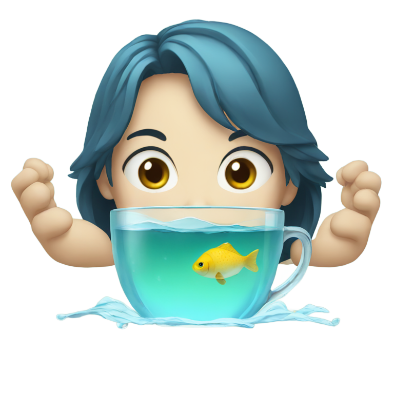 genmoji : Thé à l'eau