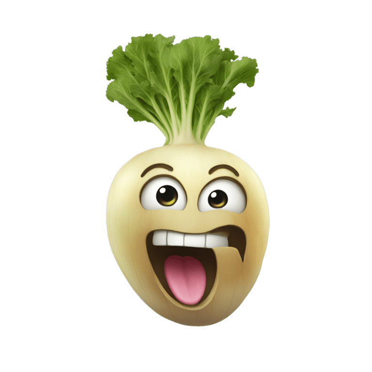 絵文字：a screaming turnip