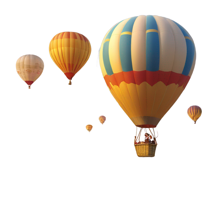 genmoji：hot air balloon from cappadocia