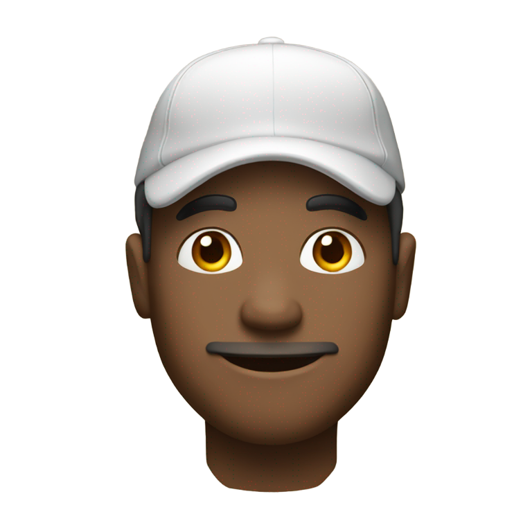 genmoji：一个戴反戴帽子且喜欢金融的男人