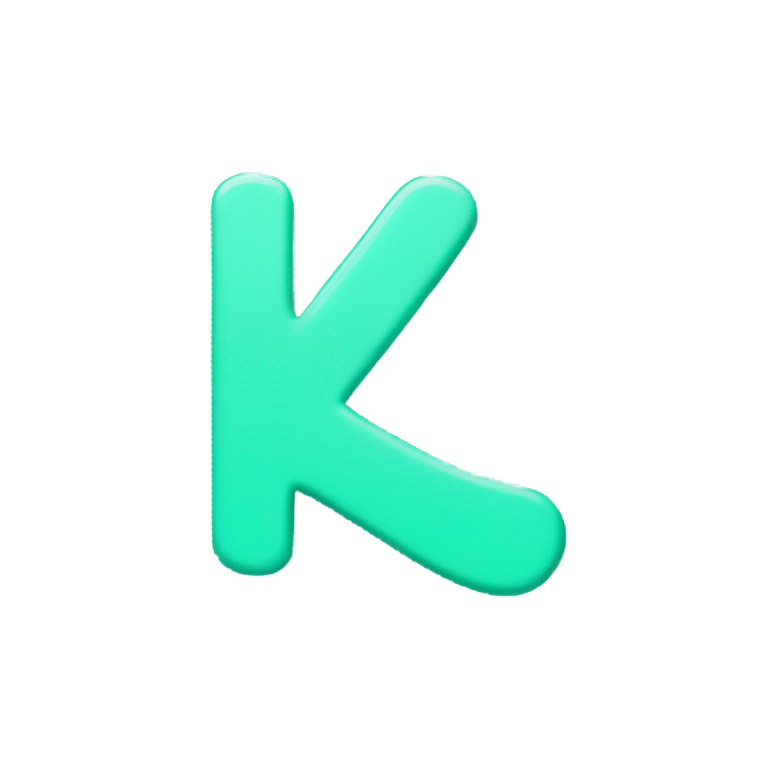 genmoji : Point d'exclamation en couleur Tiffany