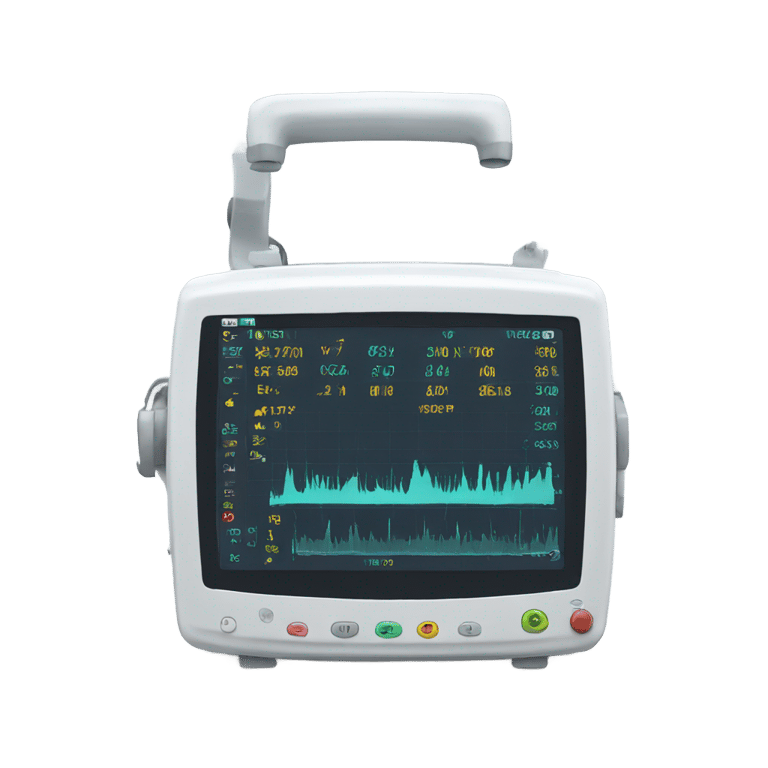 絵文字：Patient monitor