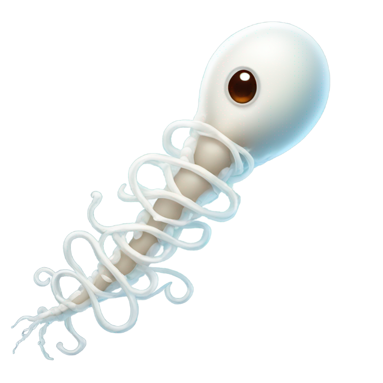 genmoji: Scientifically accurate sperm cell