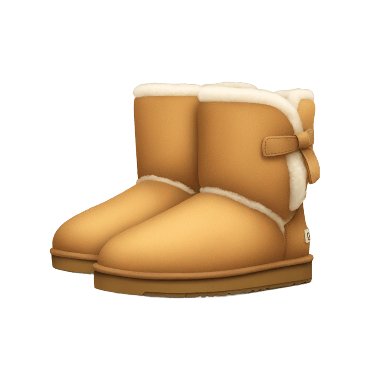 絵文字：Ugg boot slippers