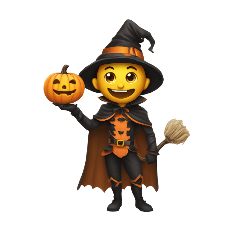 genmoji: trick or treat