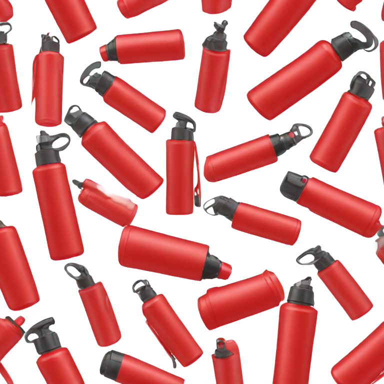 genmoji: pepper spray, red bottle