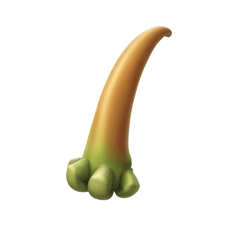 genmoji: Dinosaur claw