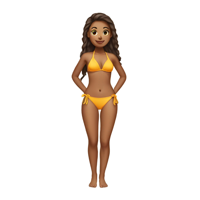 genmoji：比基尼女孩