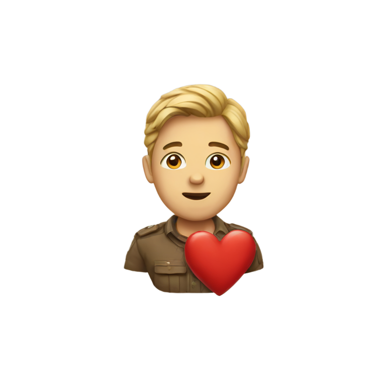 genmoji : Cœur canadien