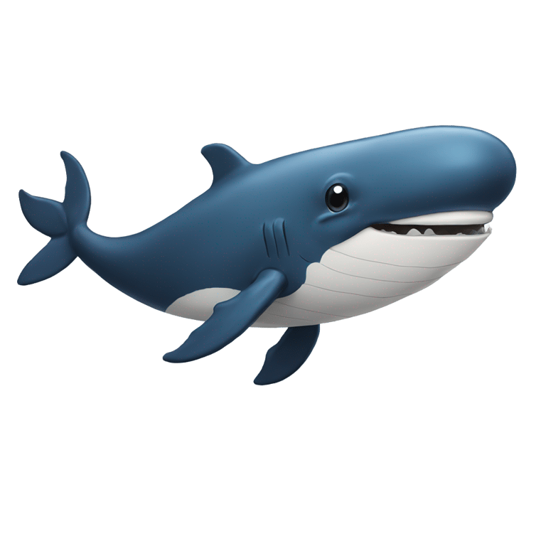 genmoji: balooga whale