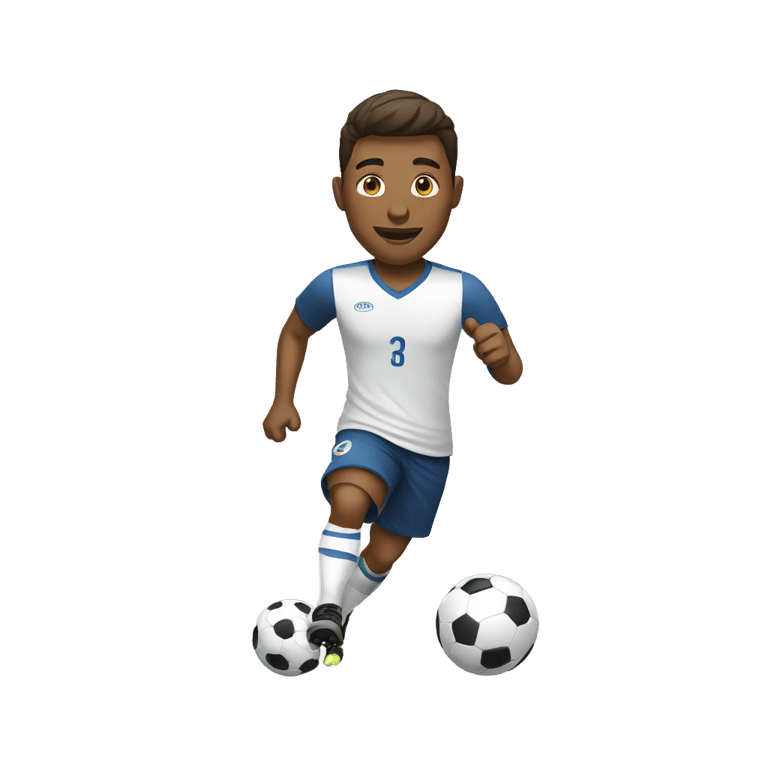 genmoji : hommes jouant au football