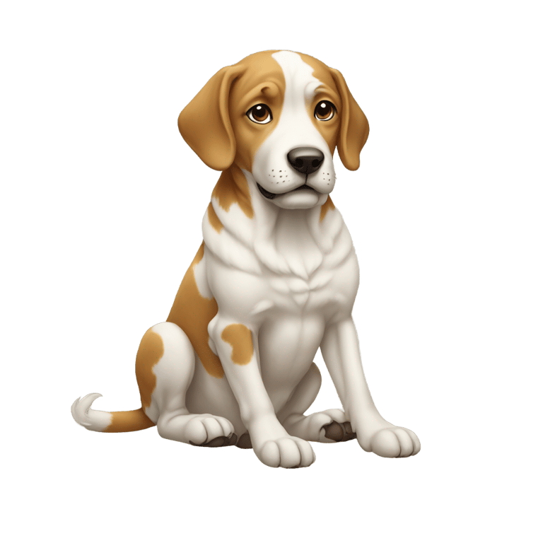 genmoji : Praying dog emoji