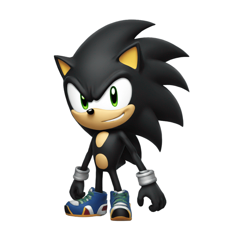 genmoji : Shadow sonic