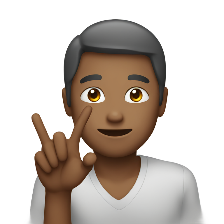 genmoji : Un émoji faisant le signe OK