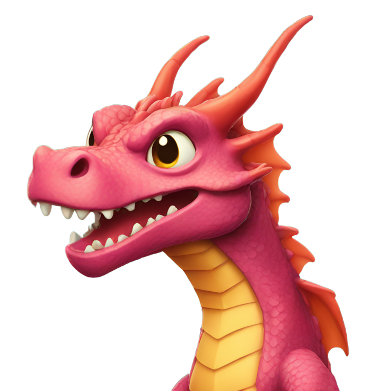 genmoji : Dragon atteint d'une maladie terrible