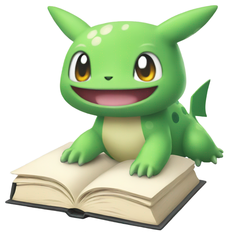 genmoji: Pokemon book