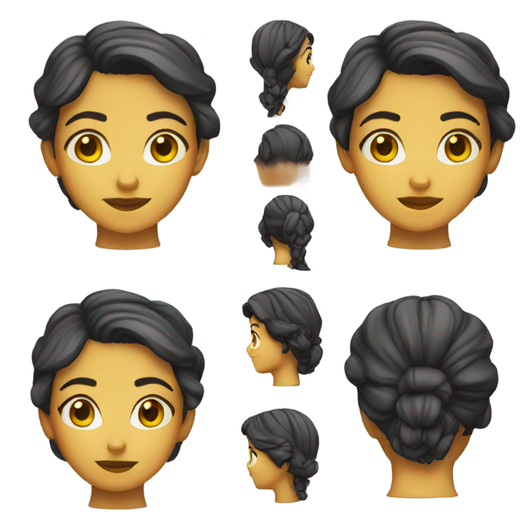 genmoji：女孩书呆子