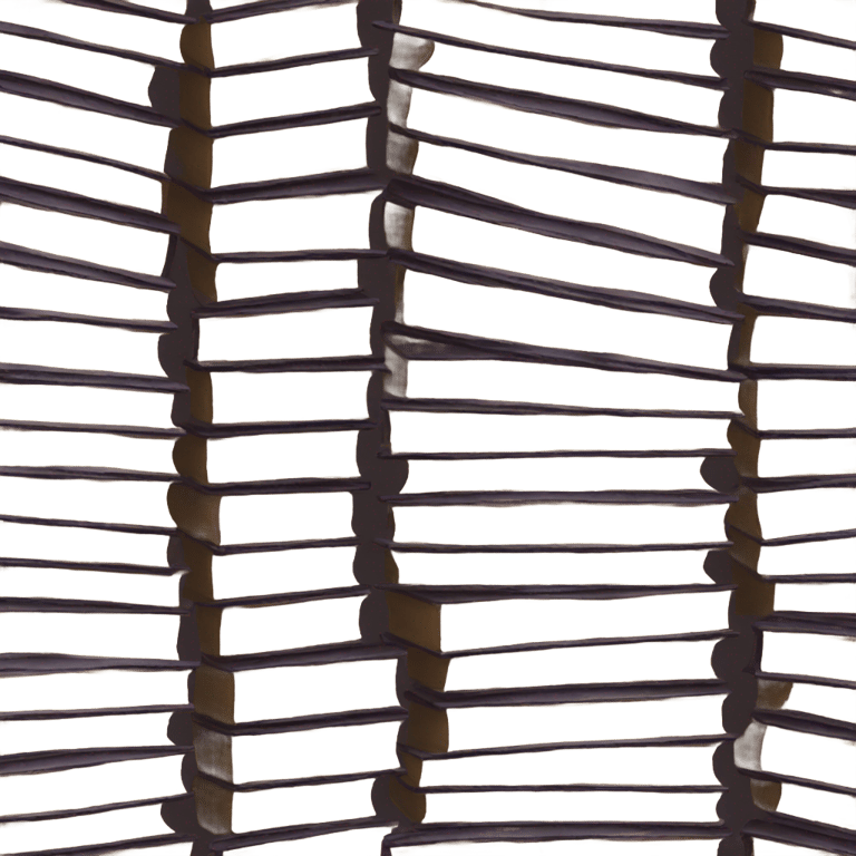 genmoji: Stack of books