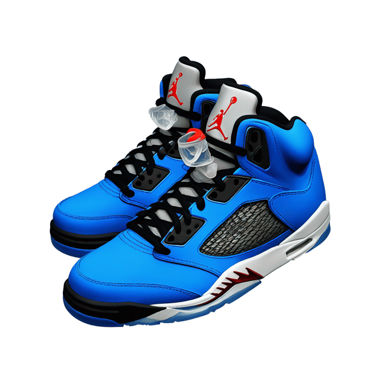 genmoji : Blue Jordan 5s