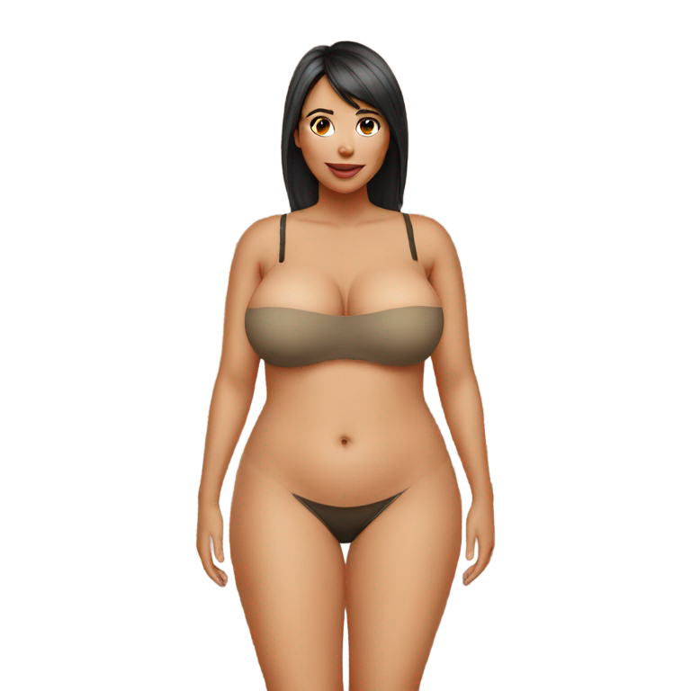 genmoji: Big tits woman