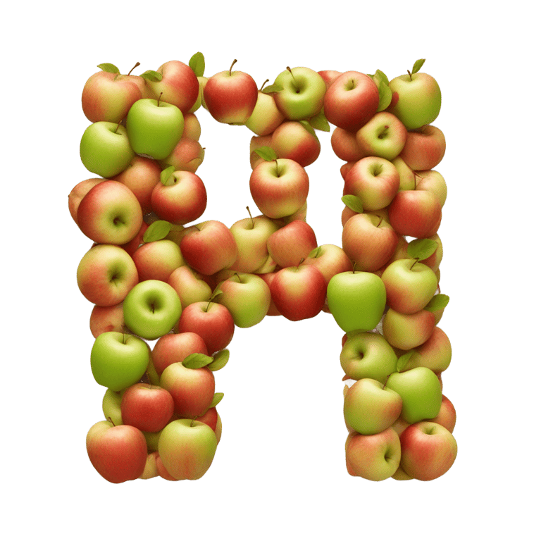 genmoji：苹果字母a
