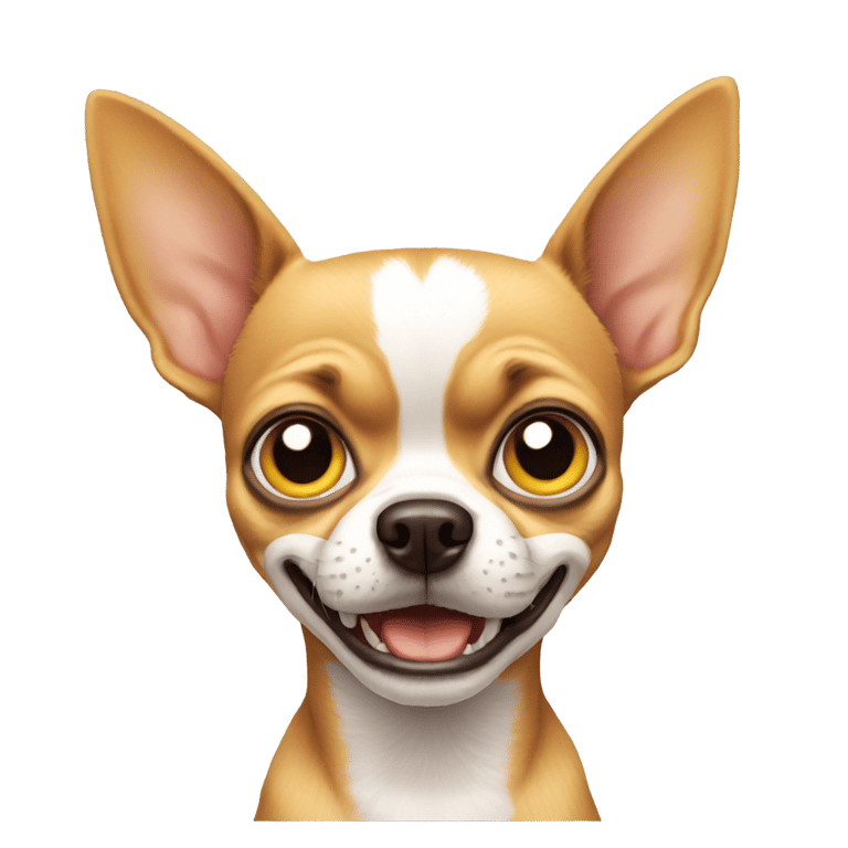 genmoji : mad chihuahua