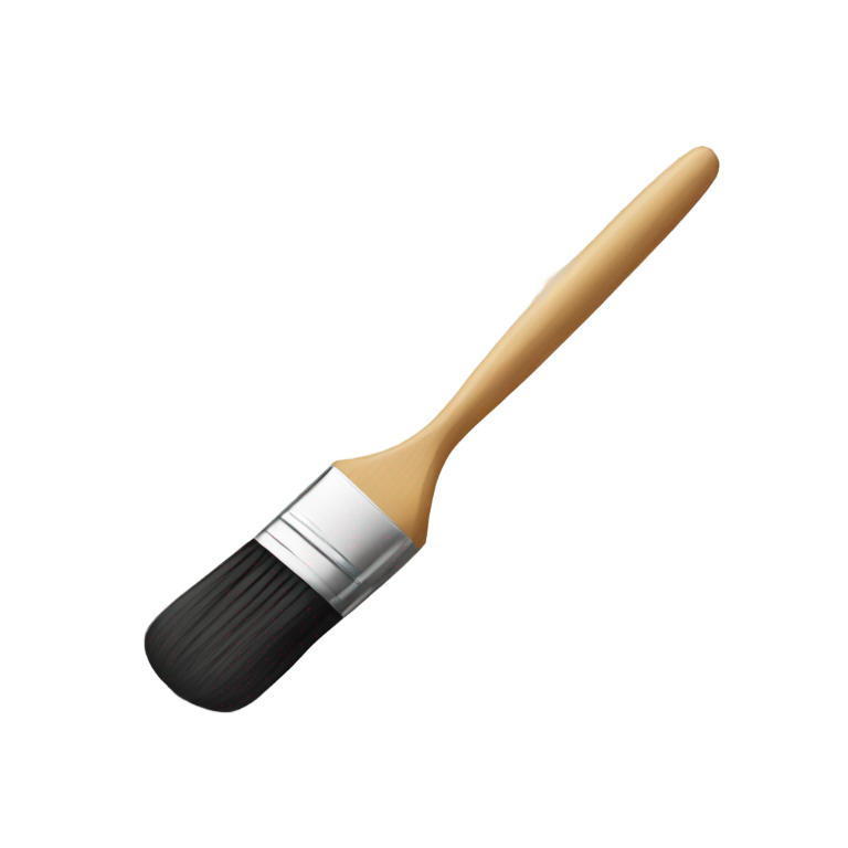 genmoji : Dessin au pinceau sur ordinateur