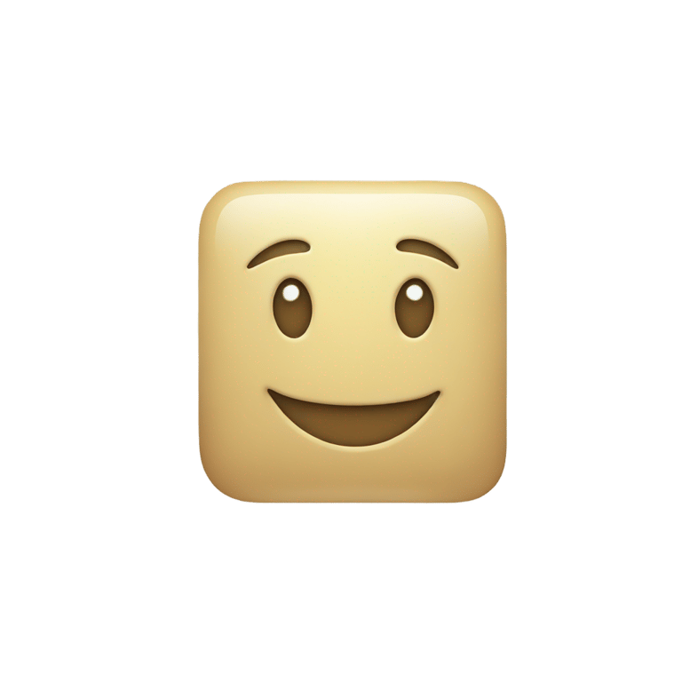 絵文字：Square smiley face