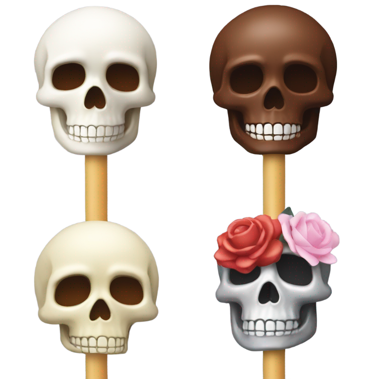 genmoji：骷髅牛奶巧克力鸟棒赛车龙花特朗普奥巴马