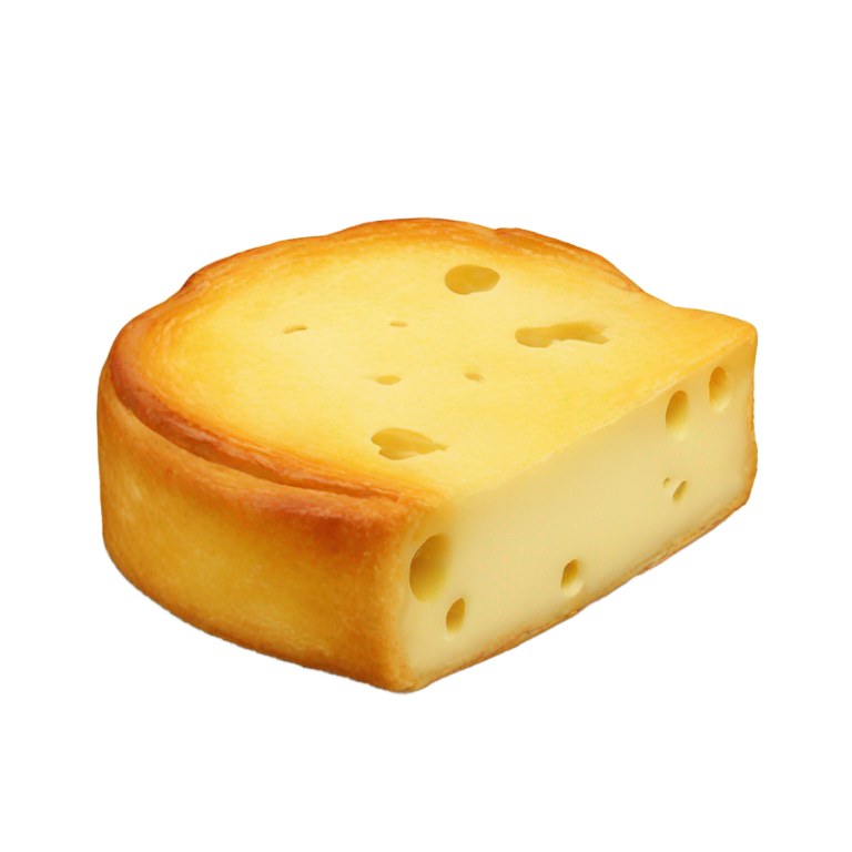 genmoji: cheese pastry