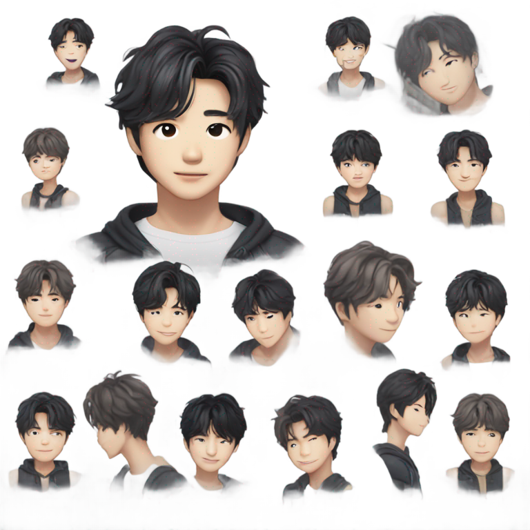 genmoji: Lee Minho Stray Kids