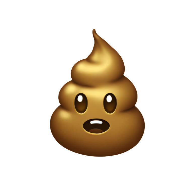 絵文字：ウンコゴールド