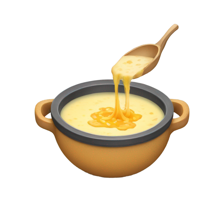 genmoji : Soupe au fromage