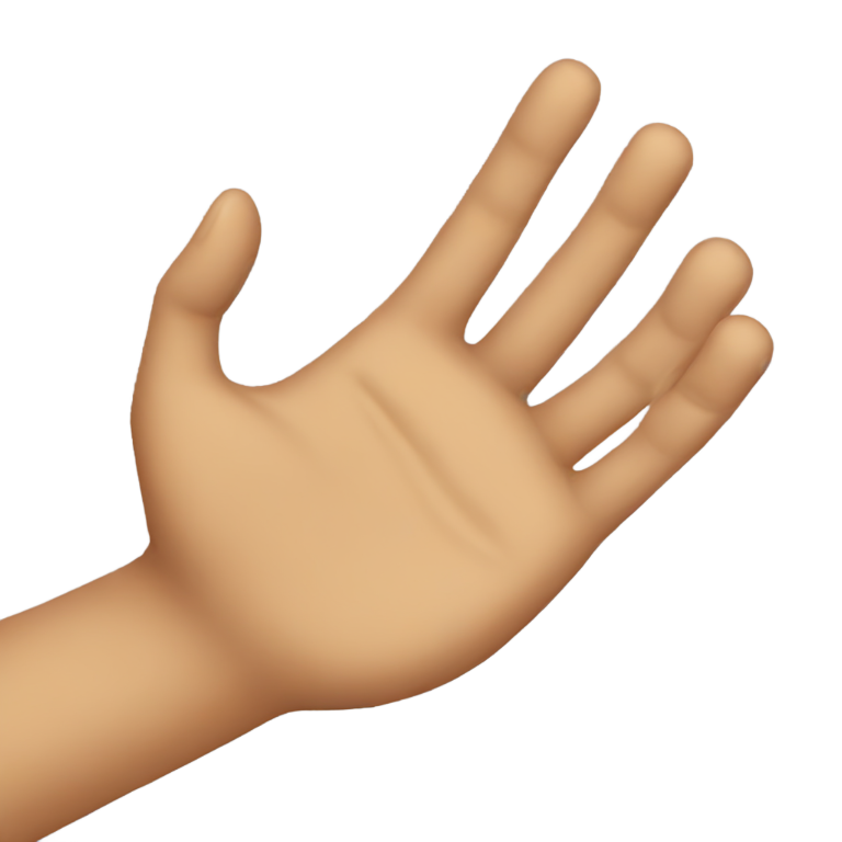 genmoji: Slay hand