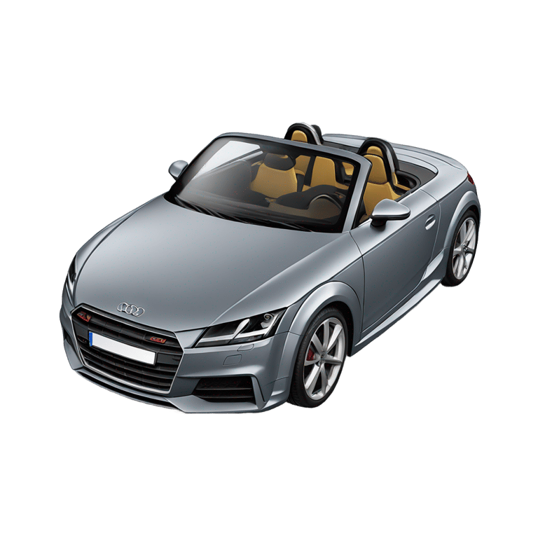 genmoji: audi tt roadster