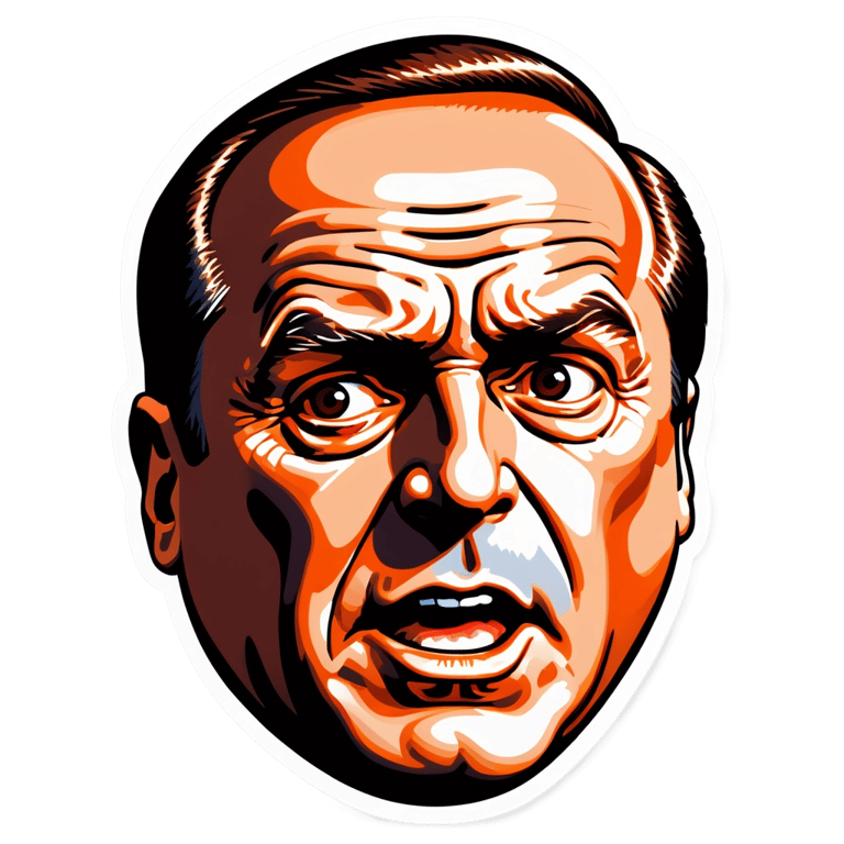 genmoji: Berlusconi shocked
